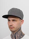 Бейсболка FLEXFIT арт. 6089MS (серый / черный)